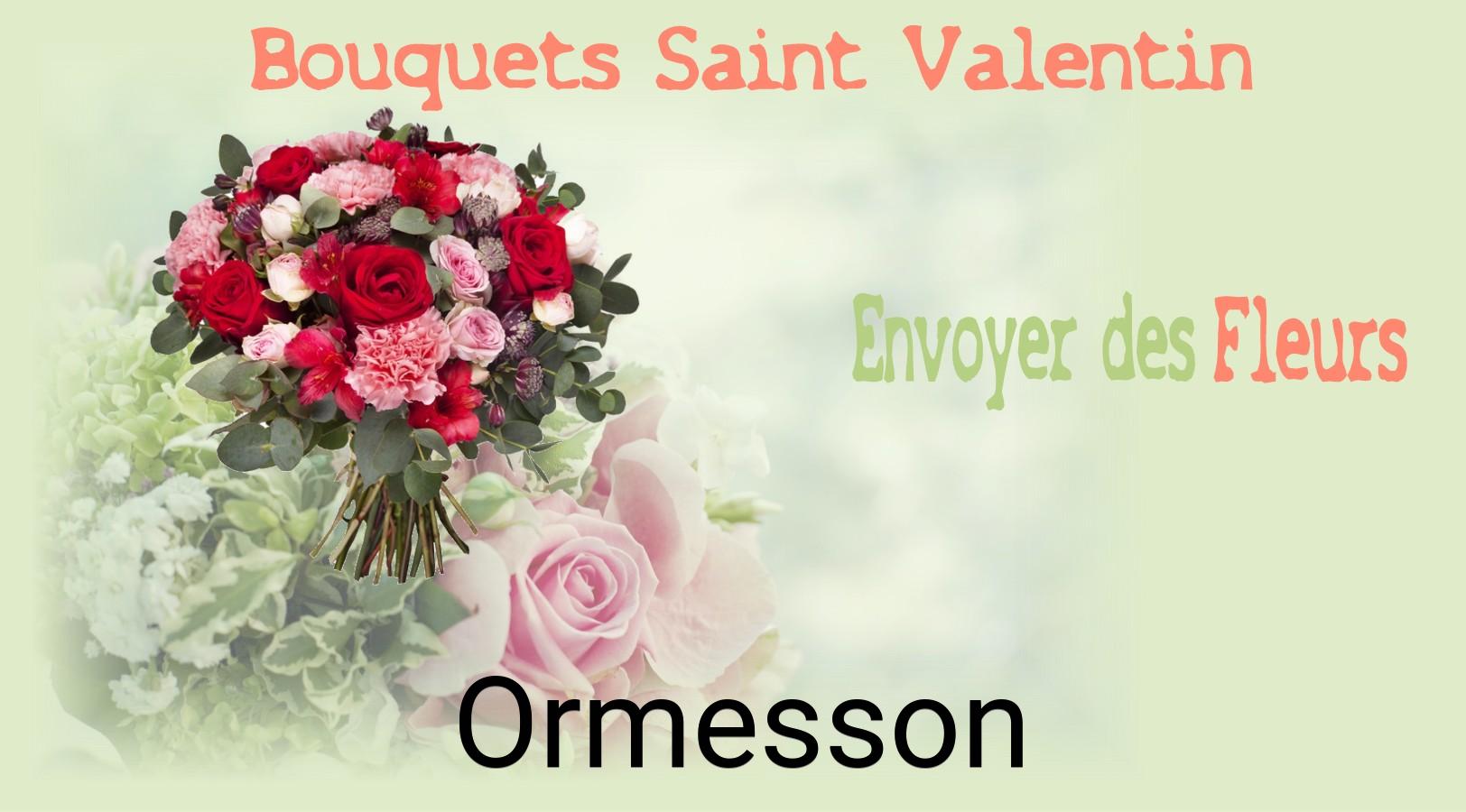Roses de Saint-Valentin livrées à Ormesson
